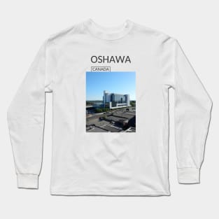 Oshawa Ontario Canada Souvenir Present Gift for Canadian T-shirt Apparel Mug Notebook Tote Pillow Sticker Magnet Long Sleeve T-Shirt